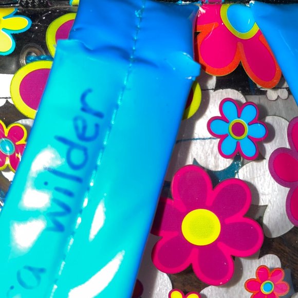 Vintage Lisa Frank BLOSSOM BEAR the psychedelic teddy BACKPACK Fantastic Fashion - Picture 3 of 3